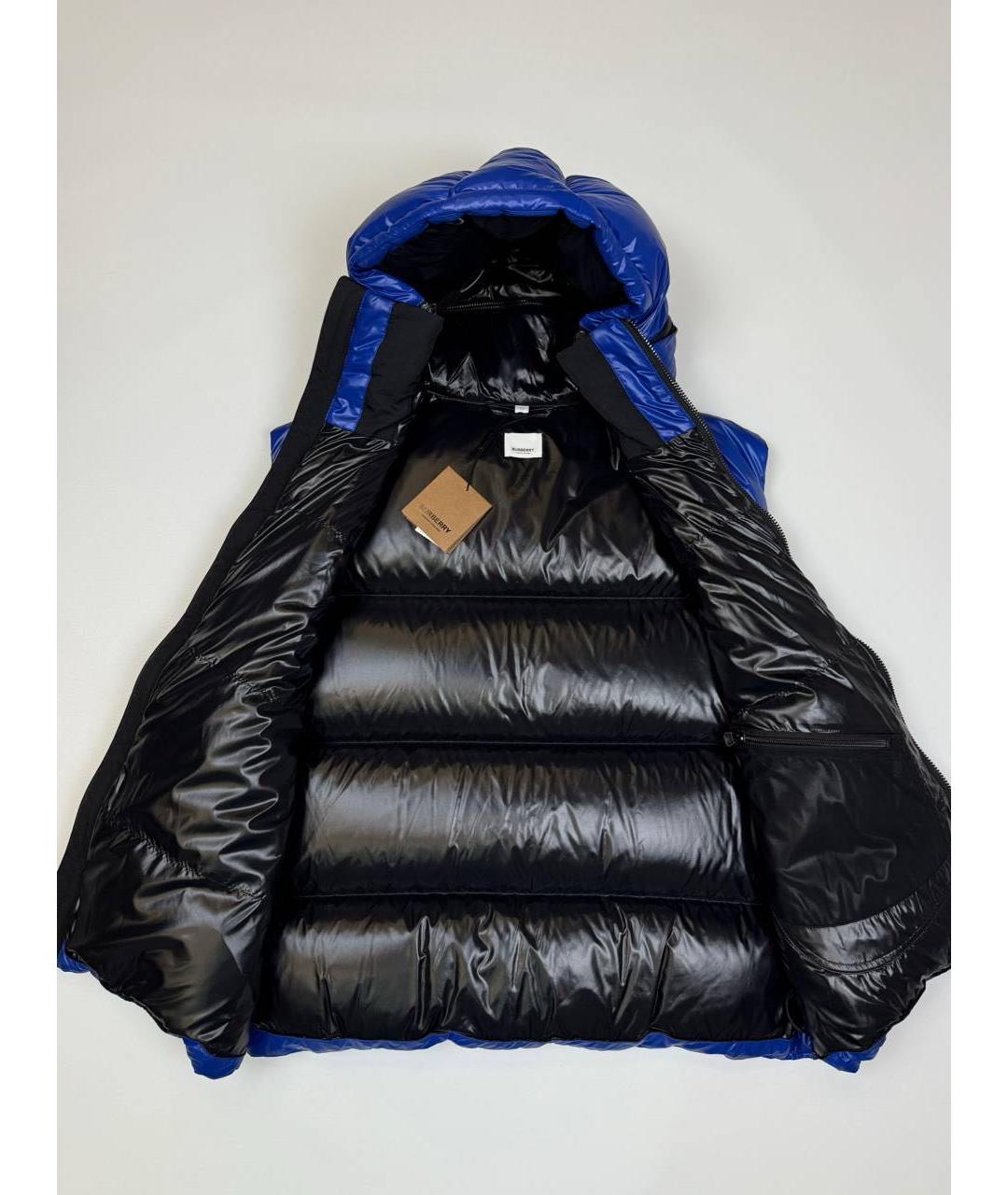 BURBERRY Синий жилет, фото 3