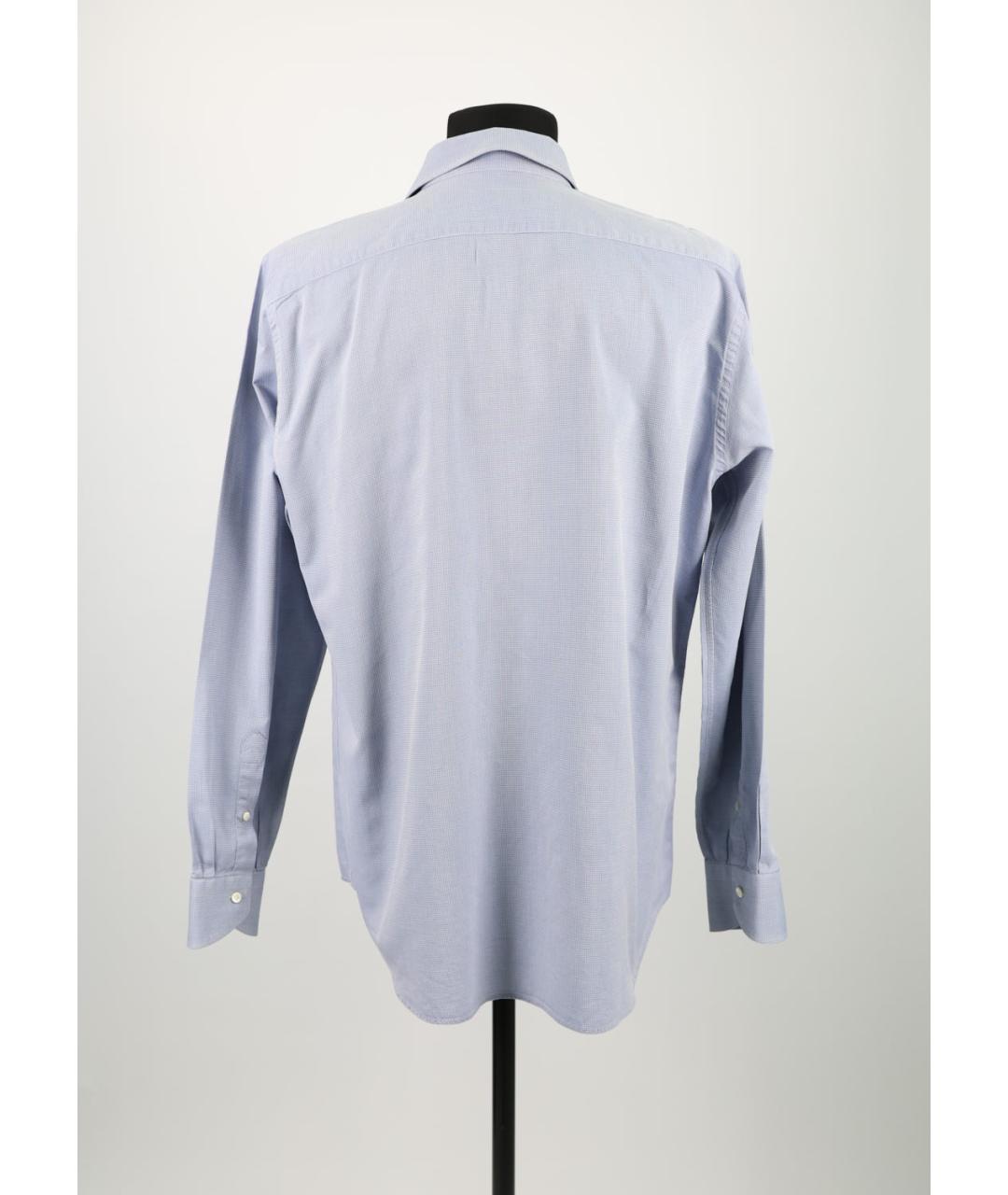CANALI Серая хлопковая классическая рубашка, фото 2