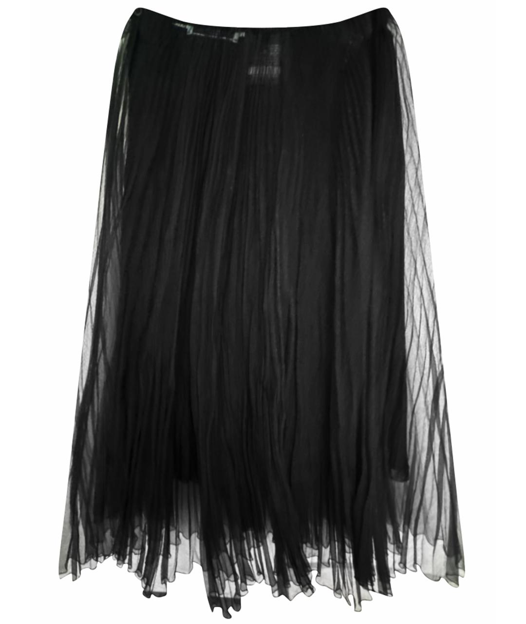 PRADA Черная юбка миди, фото 1