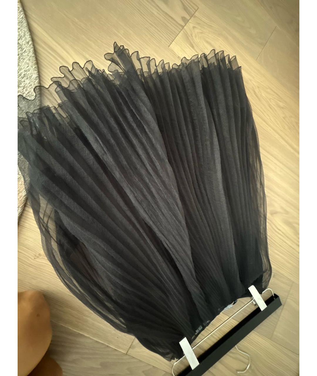 PRADA Черная юбка миди, фото 4