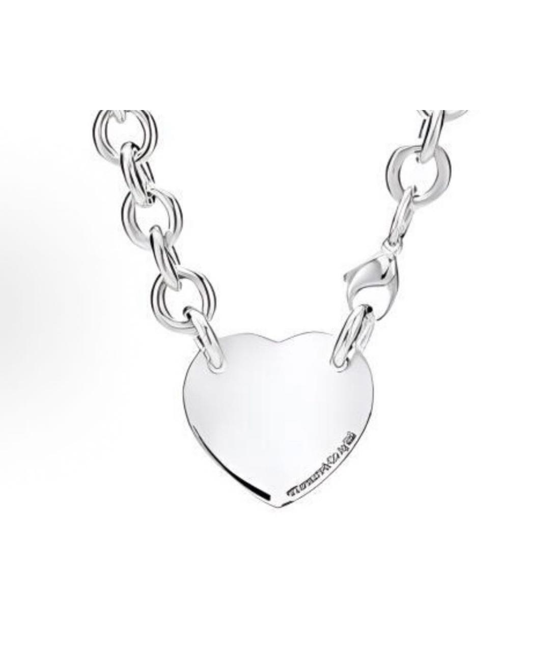 TIFFANY&CO Серебряное серебряное колье, фото 3