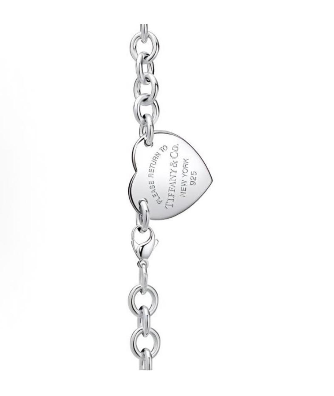 TIFFANY&CO Серебряное серебряное колье, фото 4