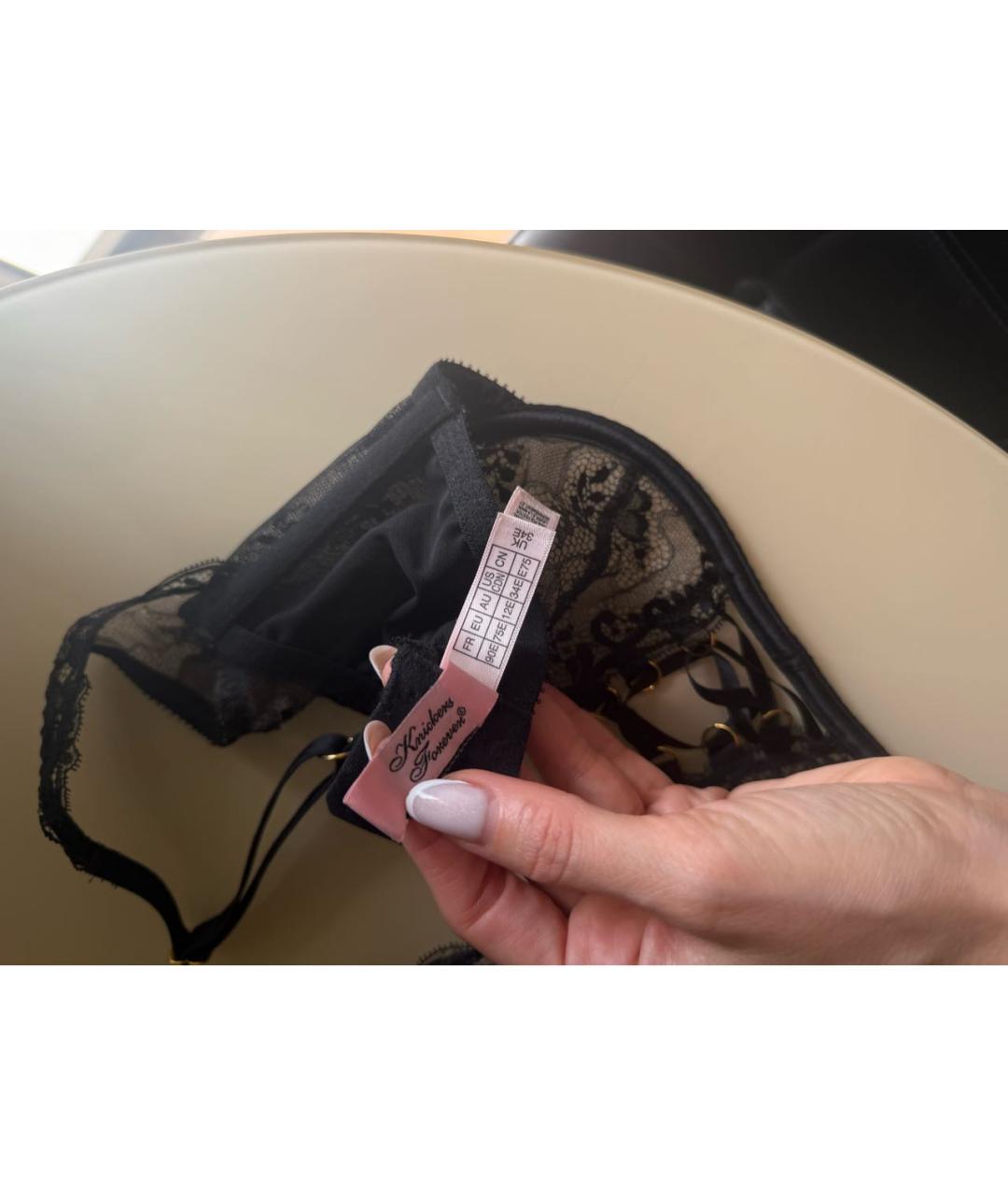 AGENT PROVOCATEUR Черный бюстгалтеры, фото 5