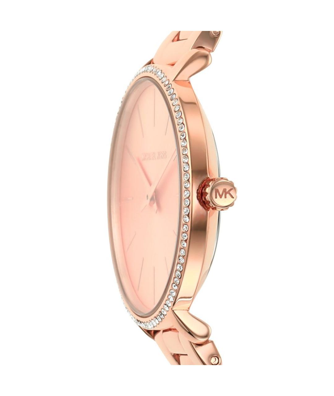 MICHAEL KORS Золотые стальные часы, фото 5