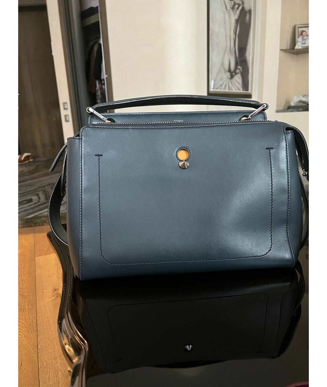 FENDI Мульти кожаная сумка тоут, фото 7