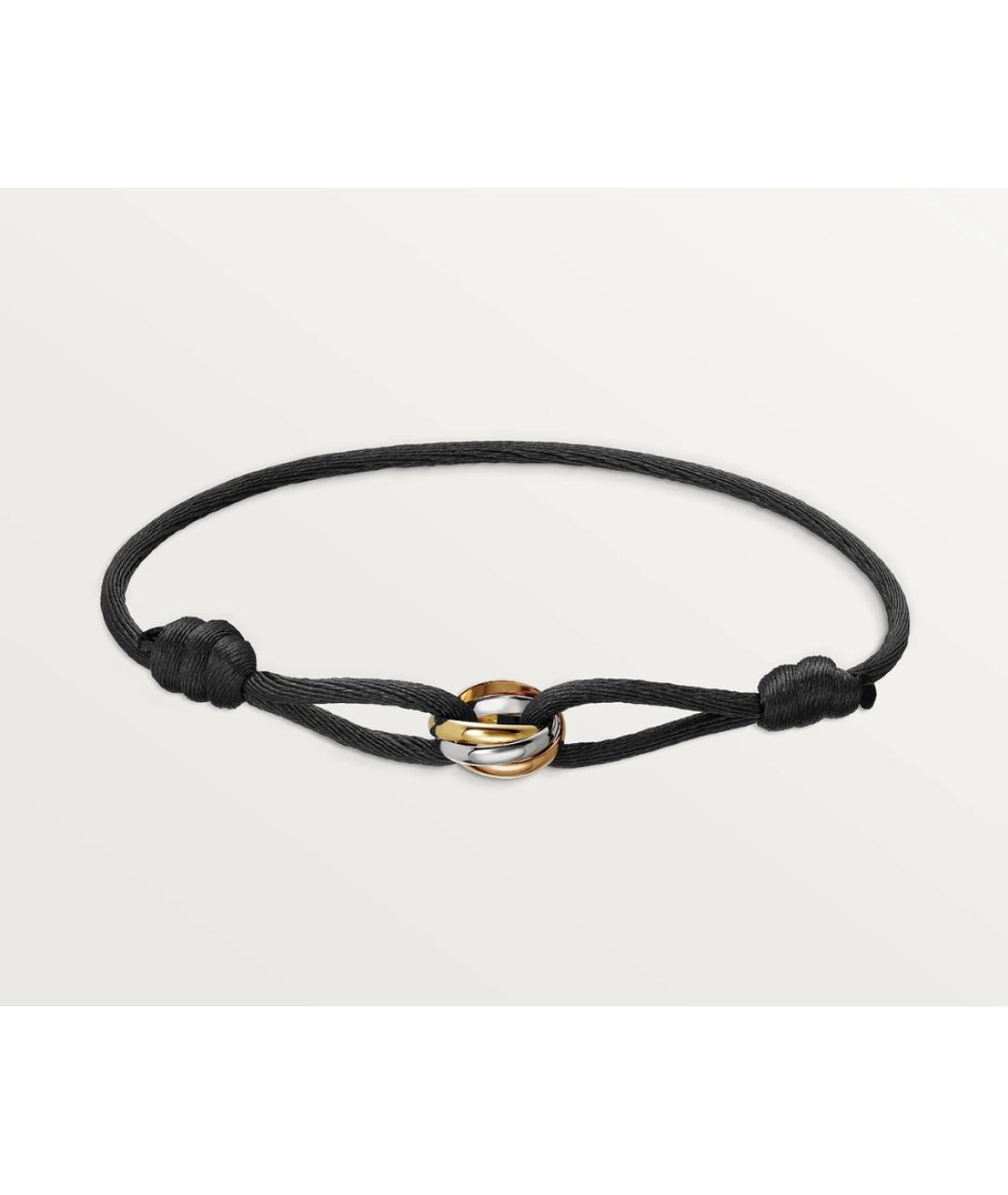 CARTIER Черный браслет из желтого золота, фото 7
