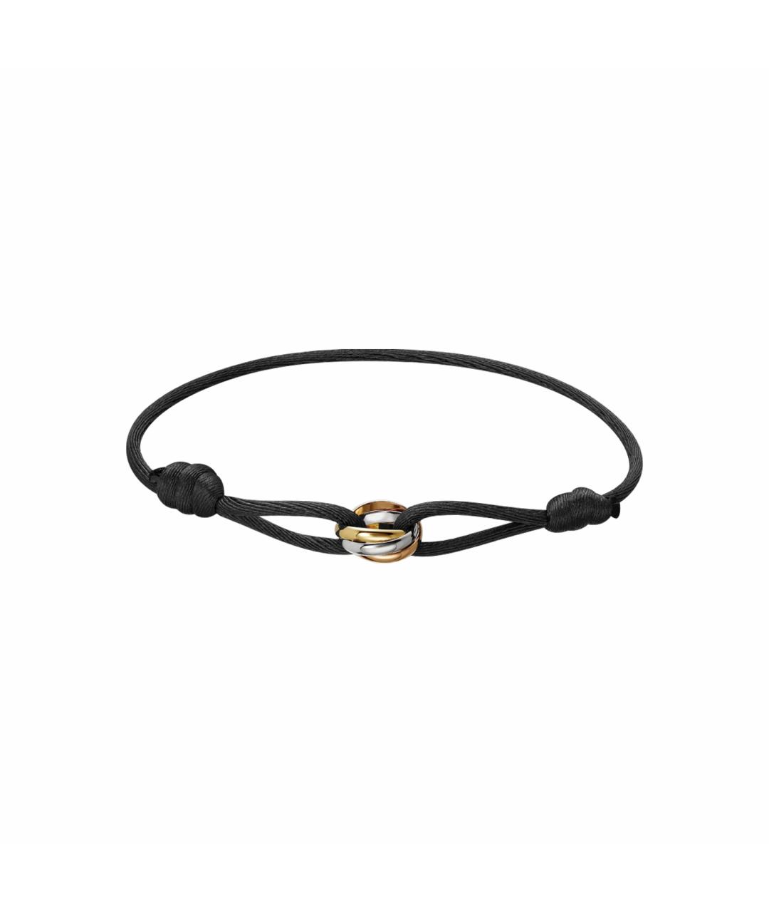 CARTIER Черный браслет из желтого золота, фото 1