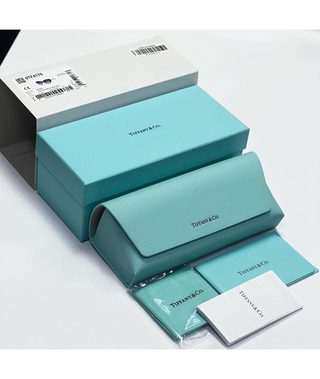 TIFFANY&CO Черные солнцезащитные очки, фото 4