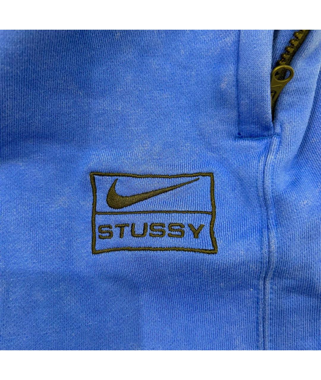 STUSSY Синие хлопковые повседневные брюки, фото 4