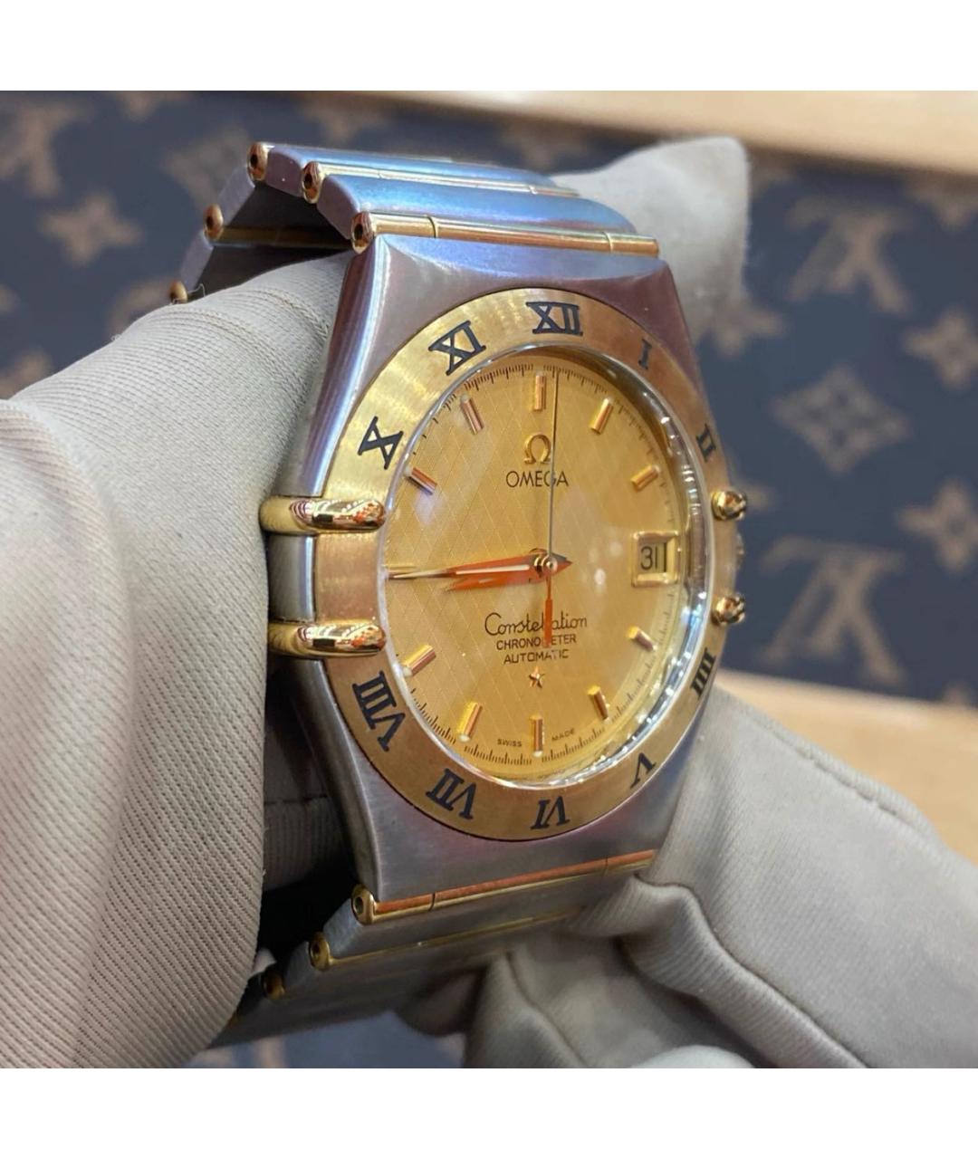 OMEGA Золотые часы из желтого золота, фото 2