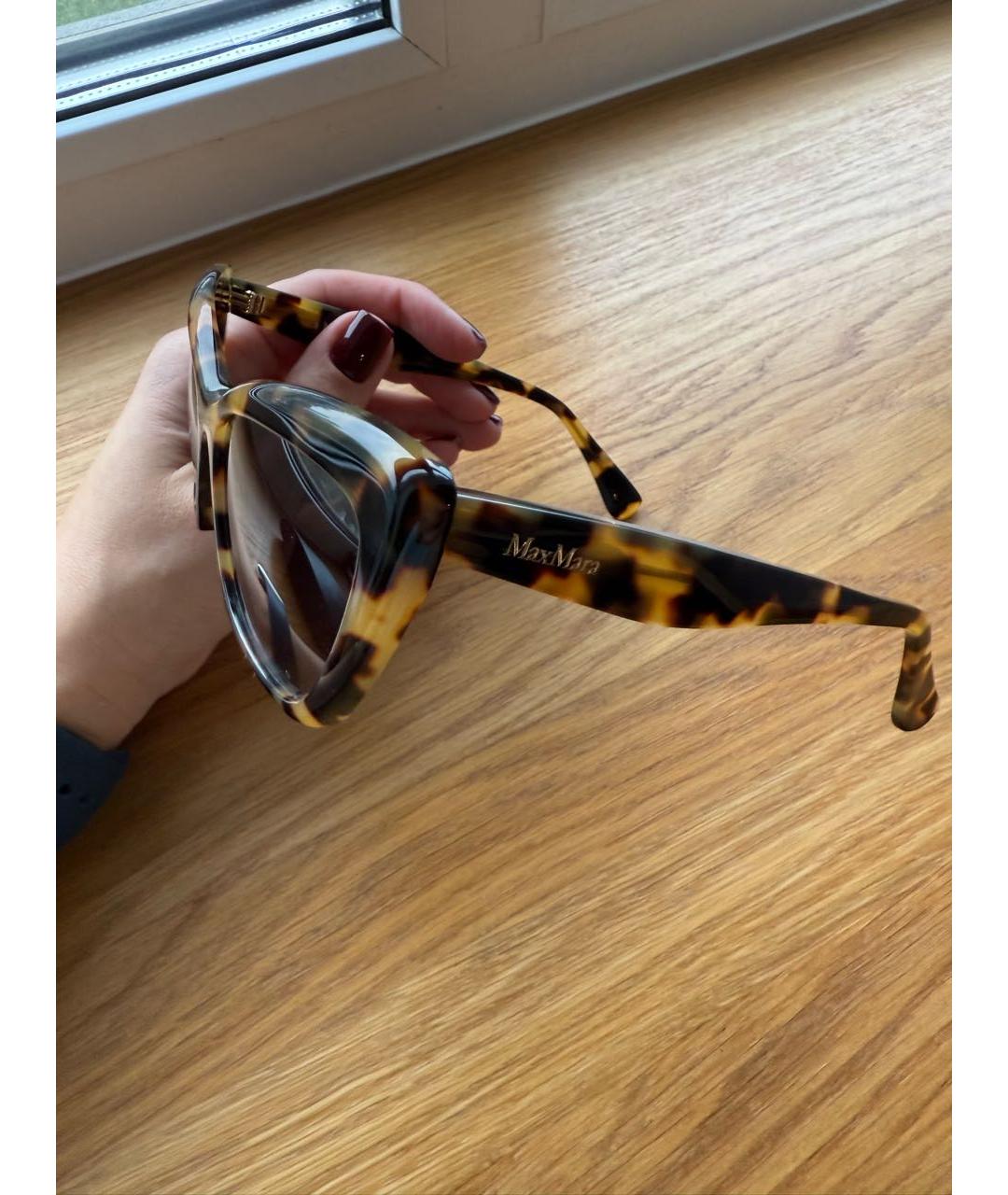 MAX MARA Мульти пластиковые солнцезащитные очки, фото 2