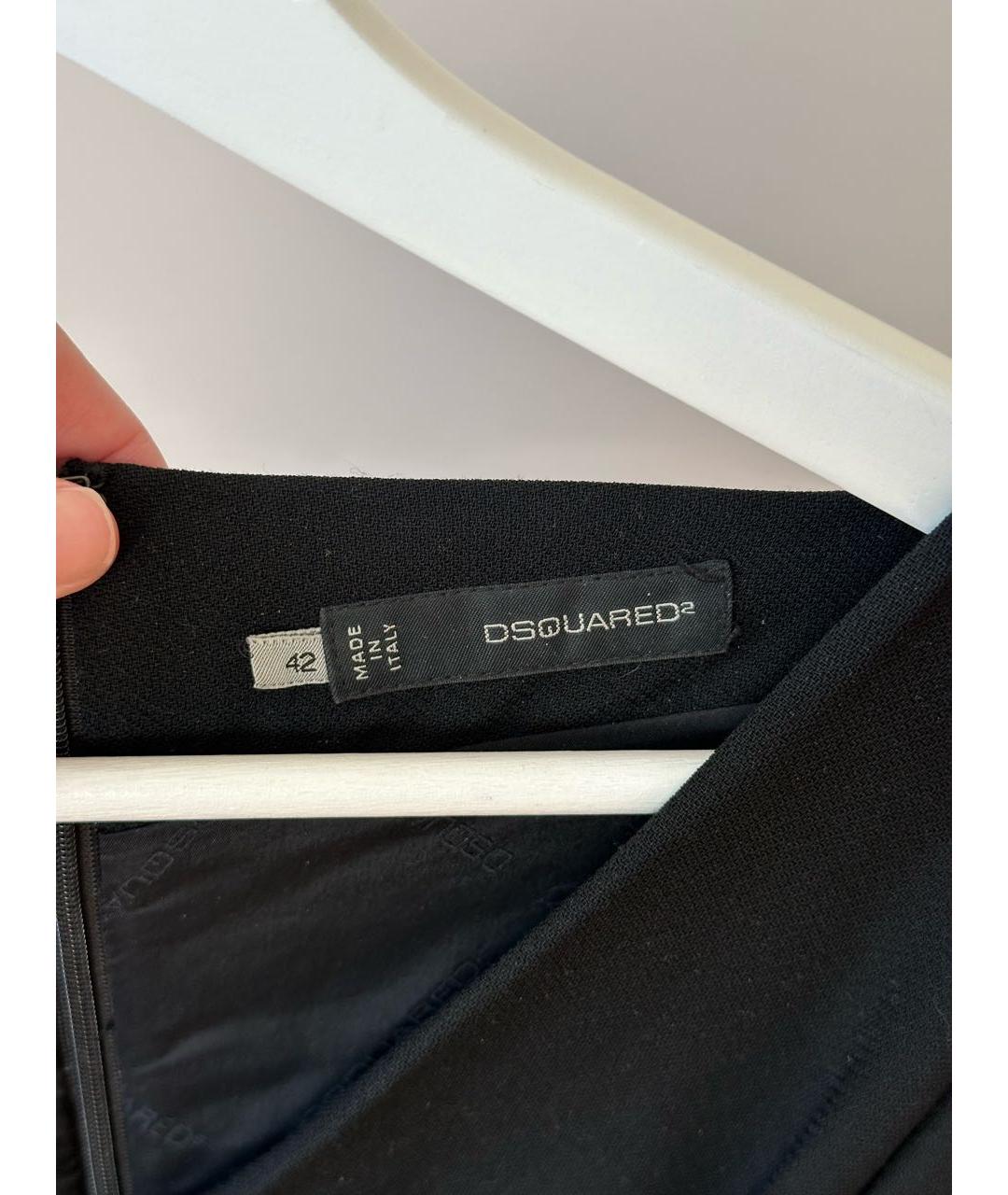 DSQUARED2 Черное платье, фото 3