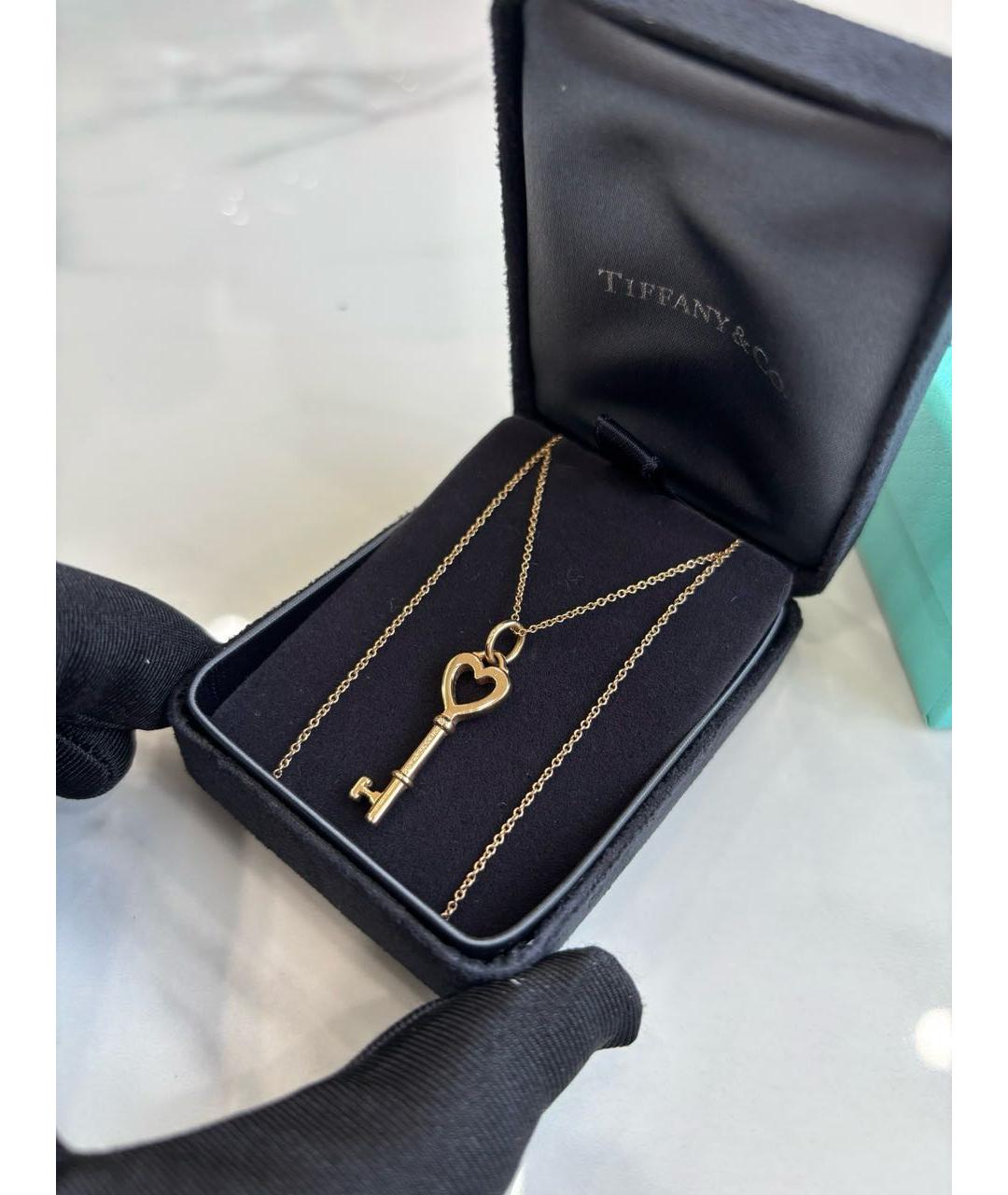 TIFFANY&CO Розовое колье из розового золота, фото 4