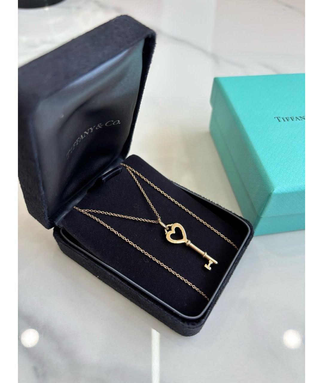 TIFFANY&CO Розовое колье из розового золота, фото 3