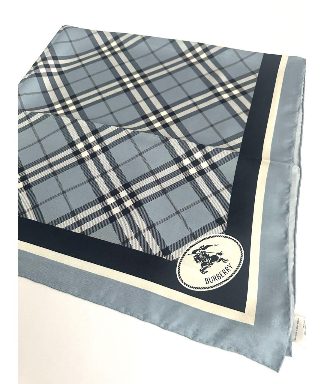 BURBERRY Мульти шелковый платок, фото 2