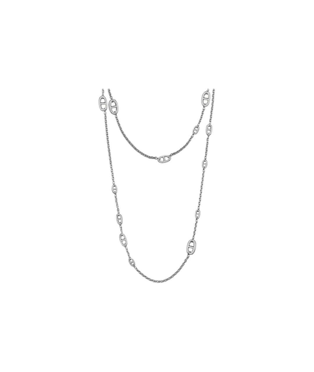 HERMES Серебряное колье, фото 1