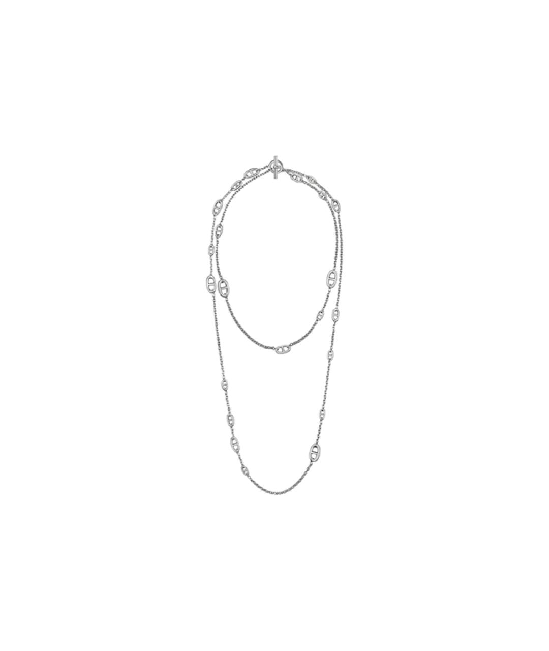 HERMES Серебряное колье, фото 2