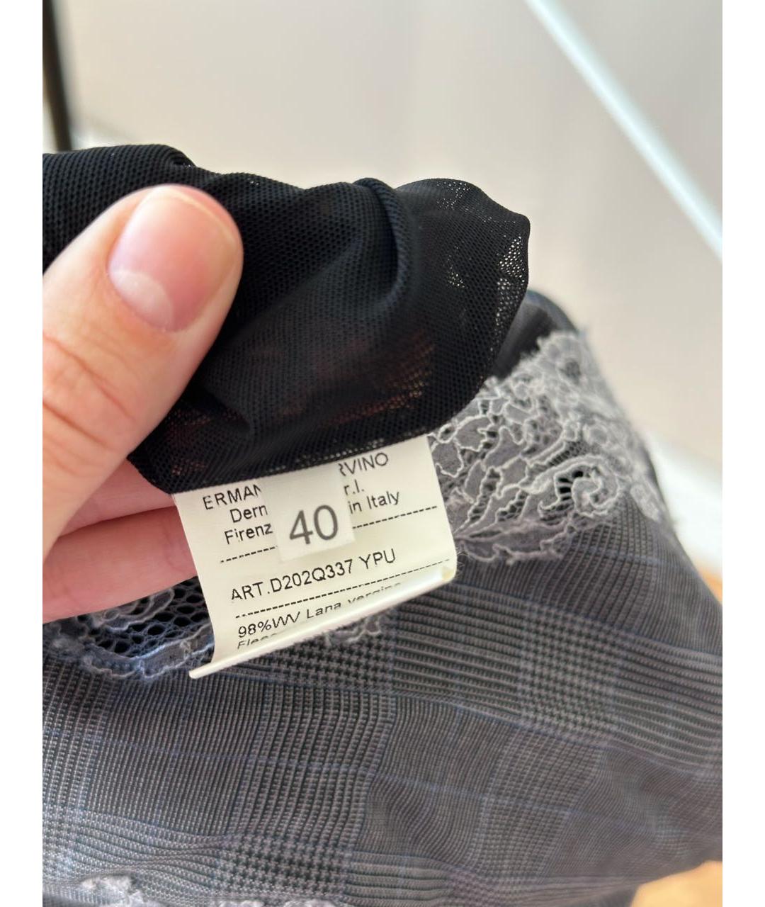 ERMANNO SCERVINO Серое платье, фото 4