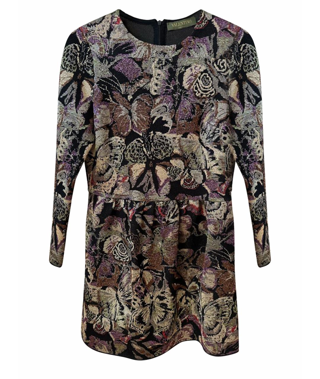 VALENTINO Фиолетовое коктейльное платье, фото 1