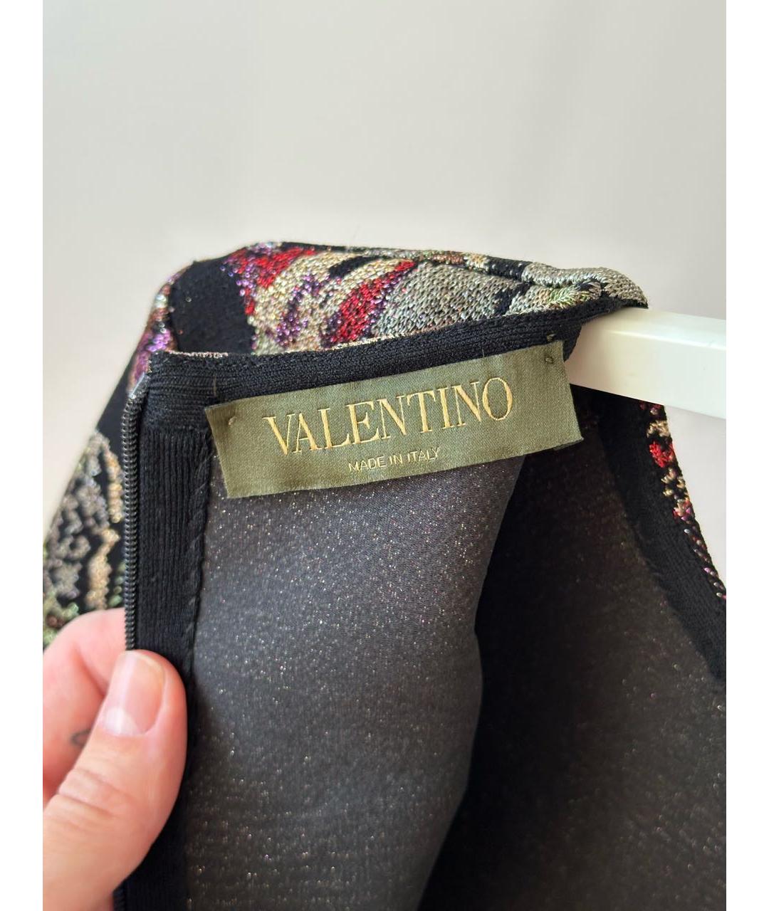 VALENTINO Фиолетовое коктейльное платье, фото 3