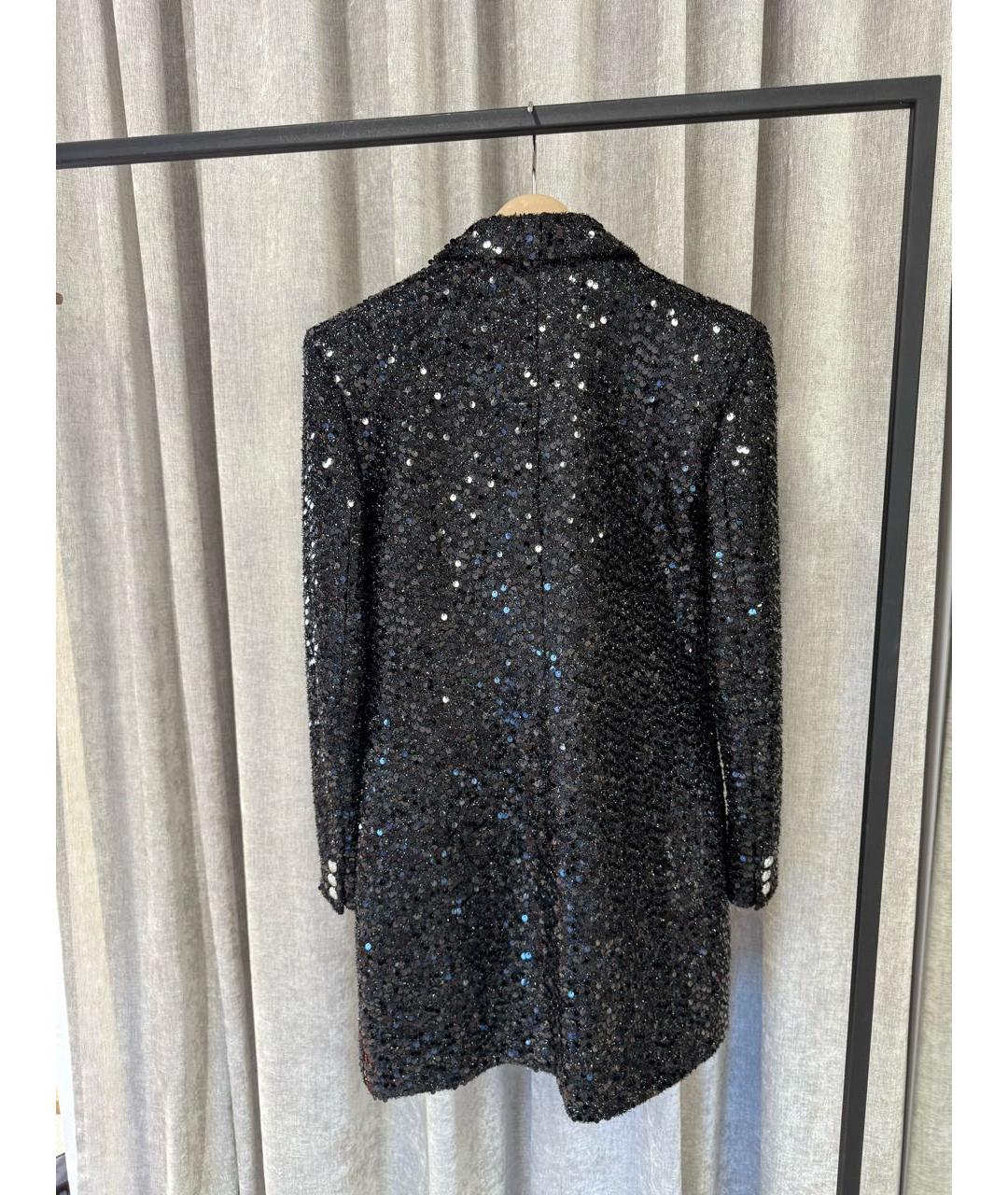 BALMAIN Черное коктейльное платье, фото 2