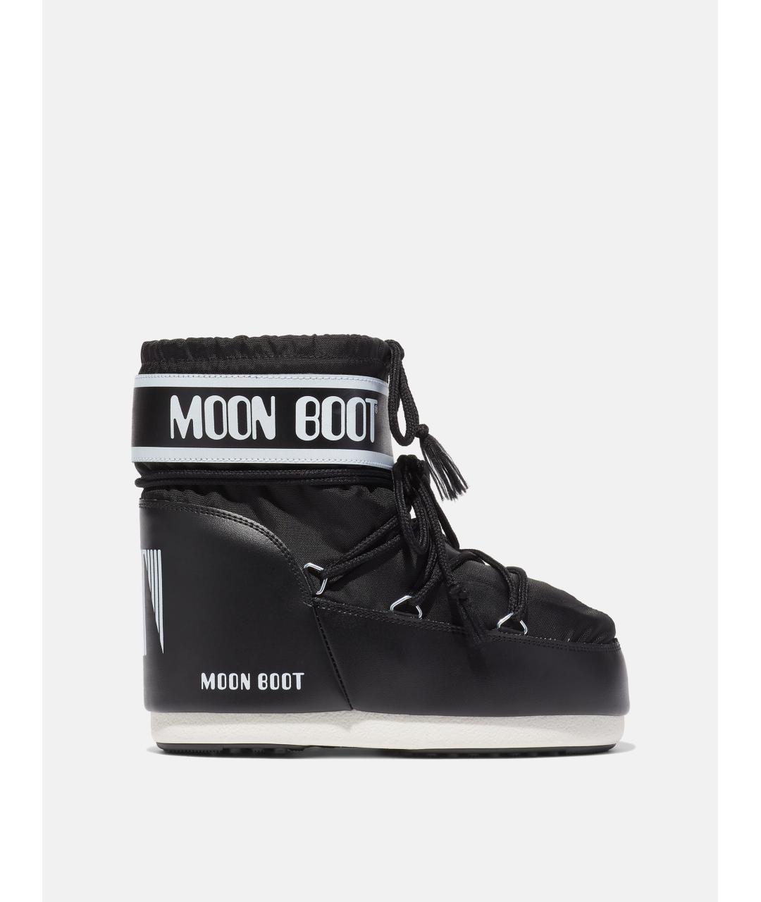 MOON BOOT Черные высокие ботинки, фото 7
