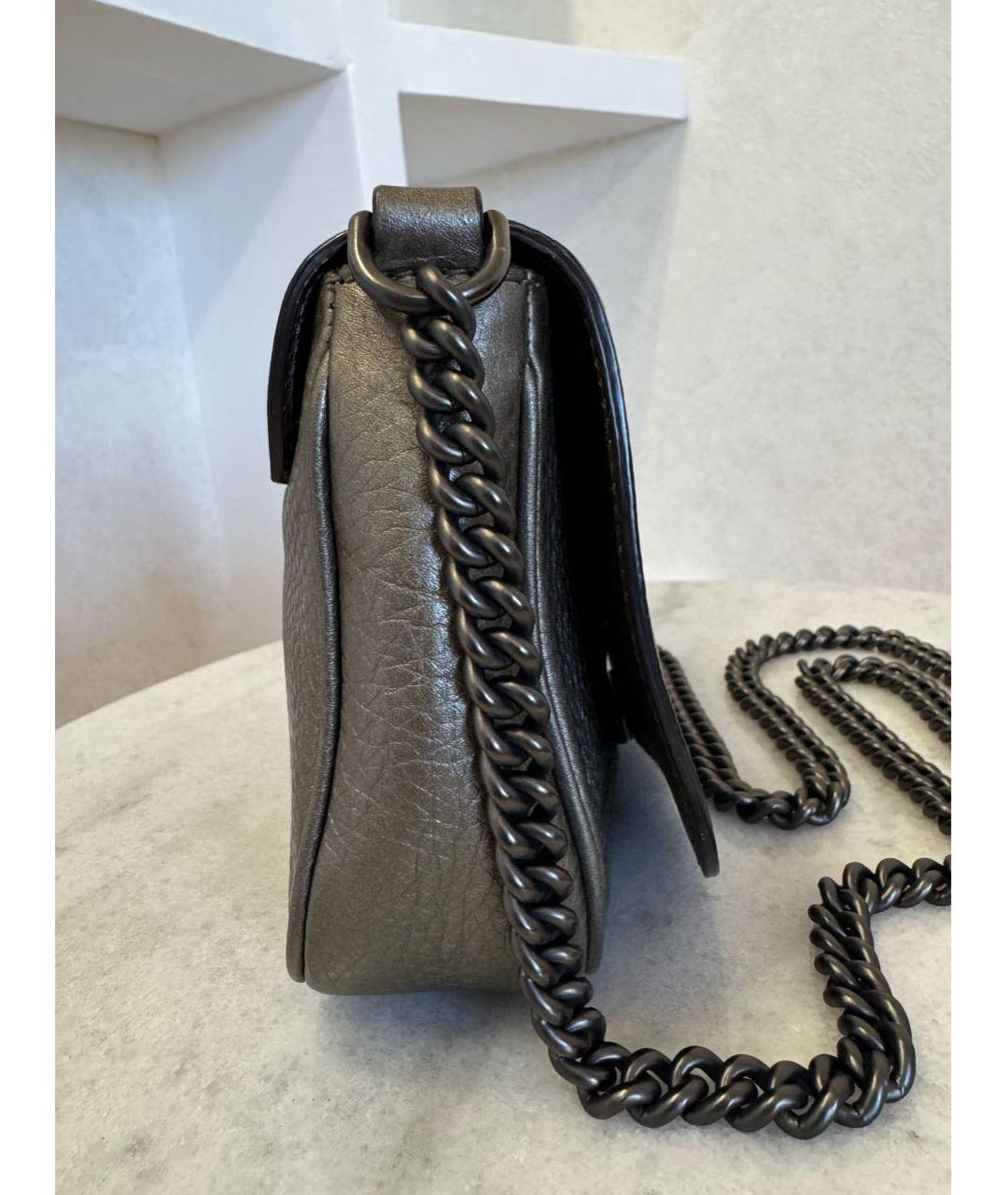 GUCCI Кожаная сумка через плечо, фото 8