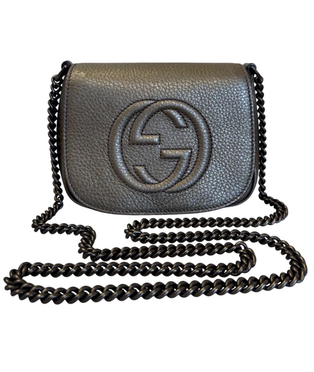 GUCCI Кожаная сумка через плечо, фото 1