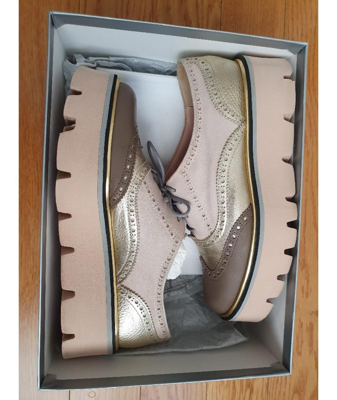 POLLINI Мульти кожаные брогги и оксфорды, фото 6