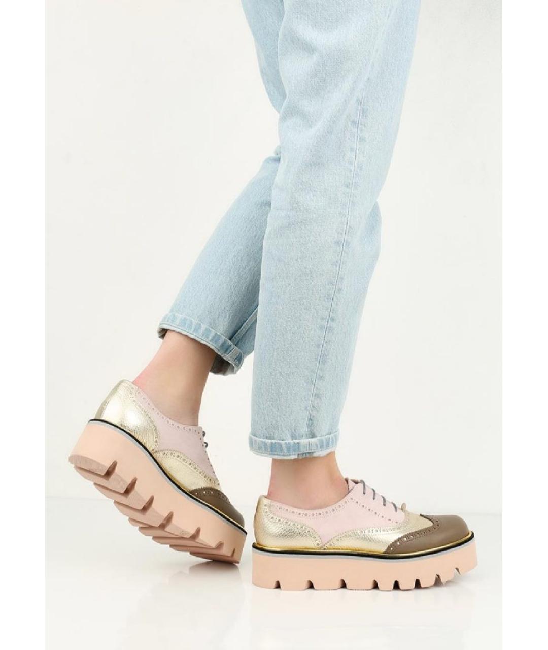 POLLINI Мульти кожаные брогги и оксфорды, фото 9