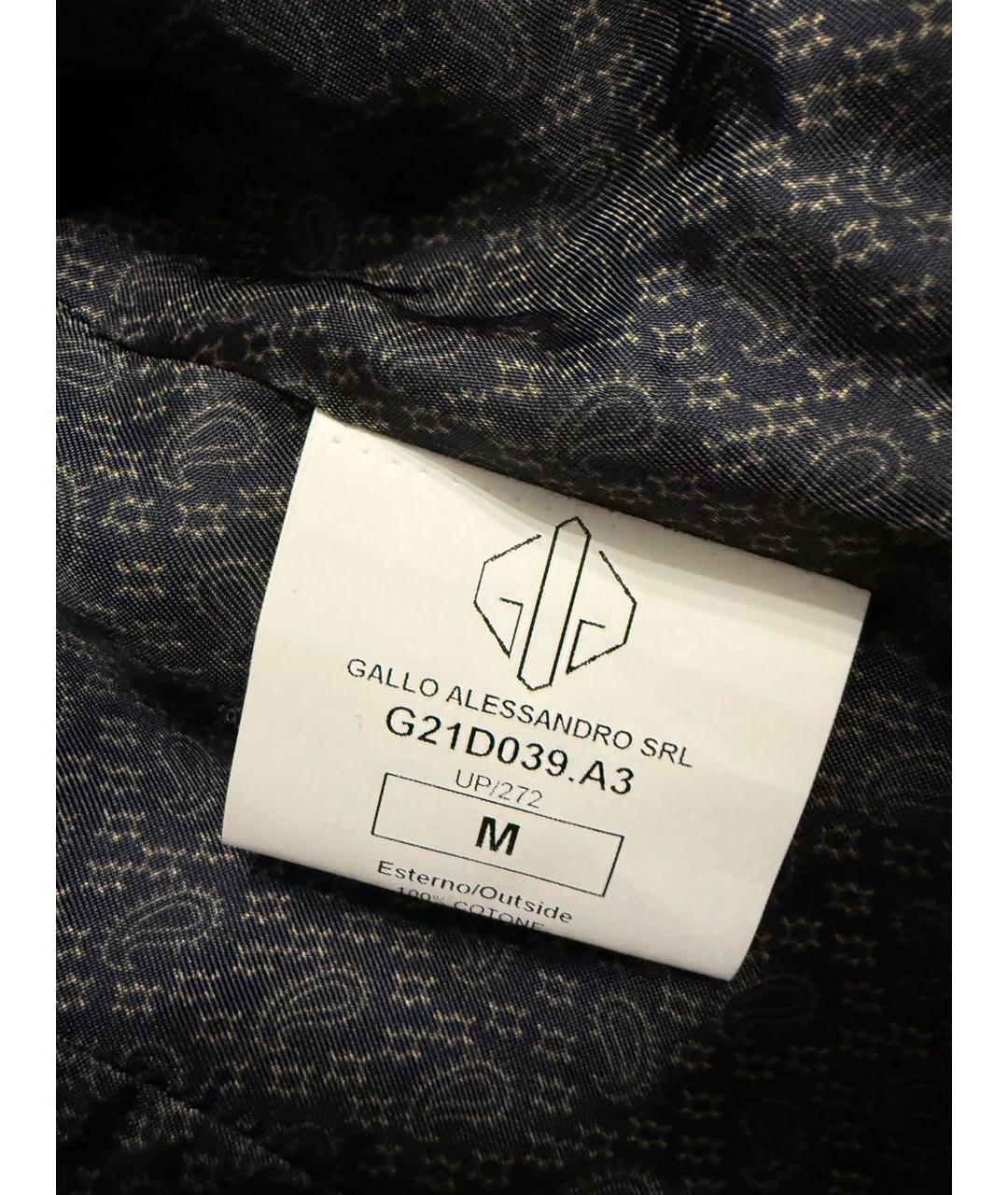 GOLDEN GOOSE DELUXE BRAND Коричневый хлопковый жакет/пиджак, фото 4