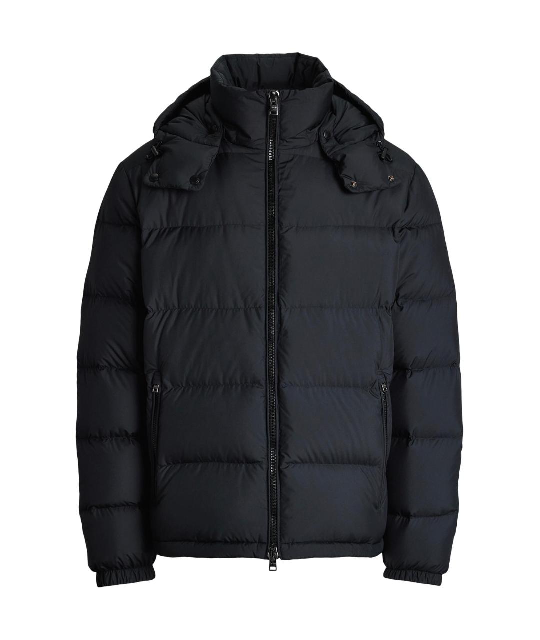 POLO RALPH LAUREN Черный пуховик, фото 1