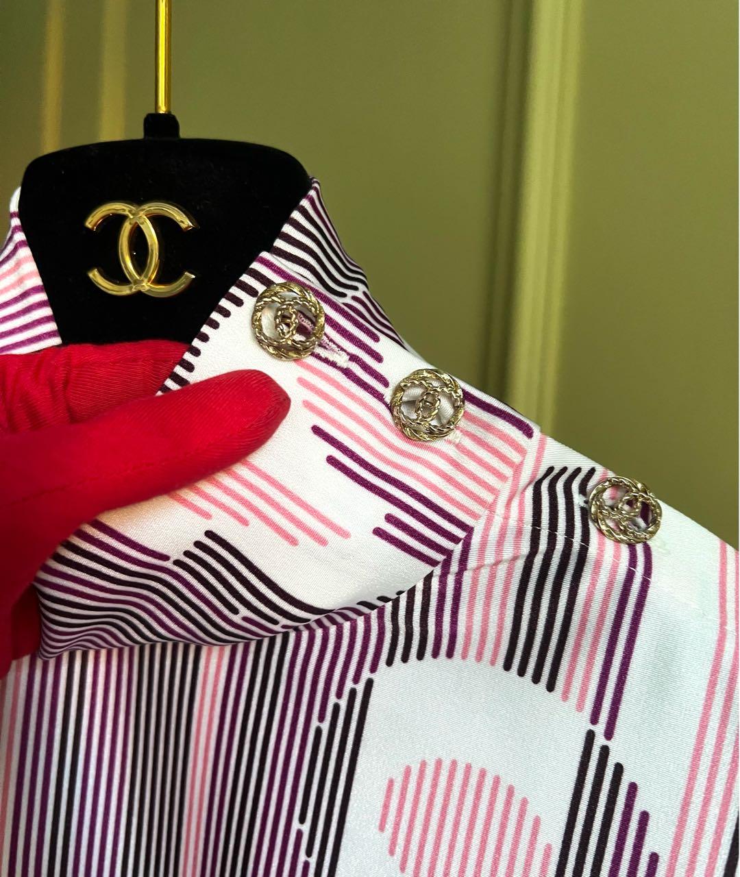 CHANEL Розовая водолазка, фото 2