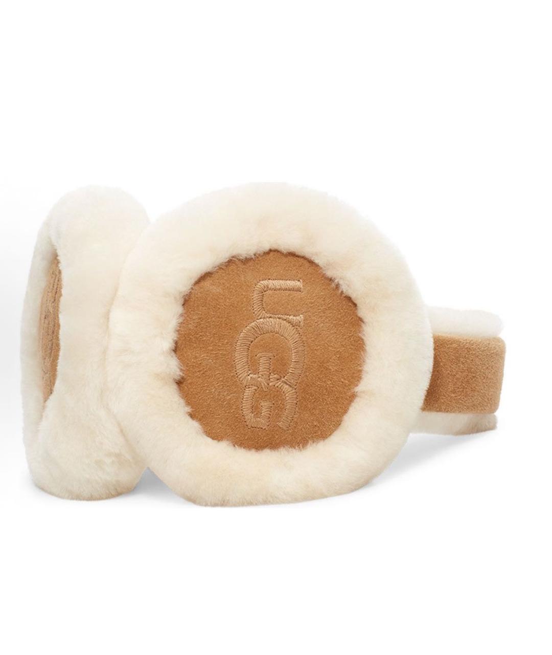UGG AUSTRALIA Бежевые наушники, фото 2