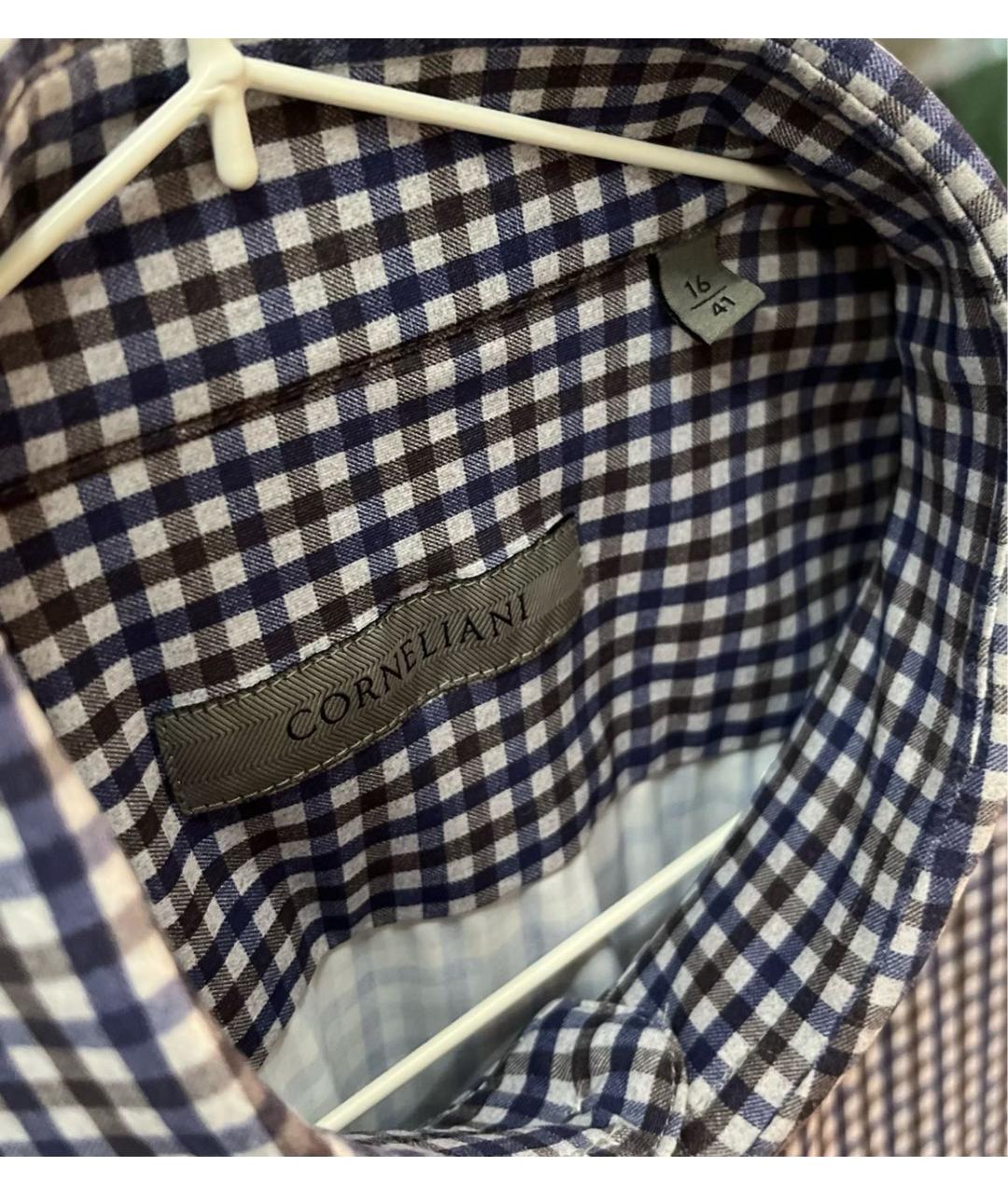 CORNELIANI Коралловая хлопко-шелковая кэжуал рубашка, фото 3