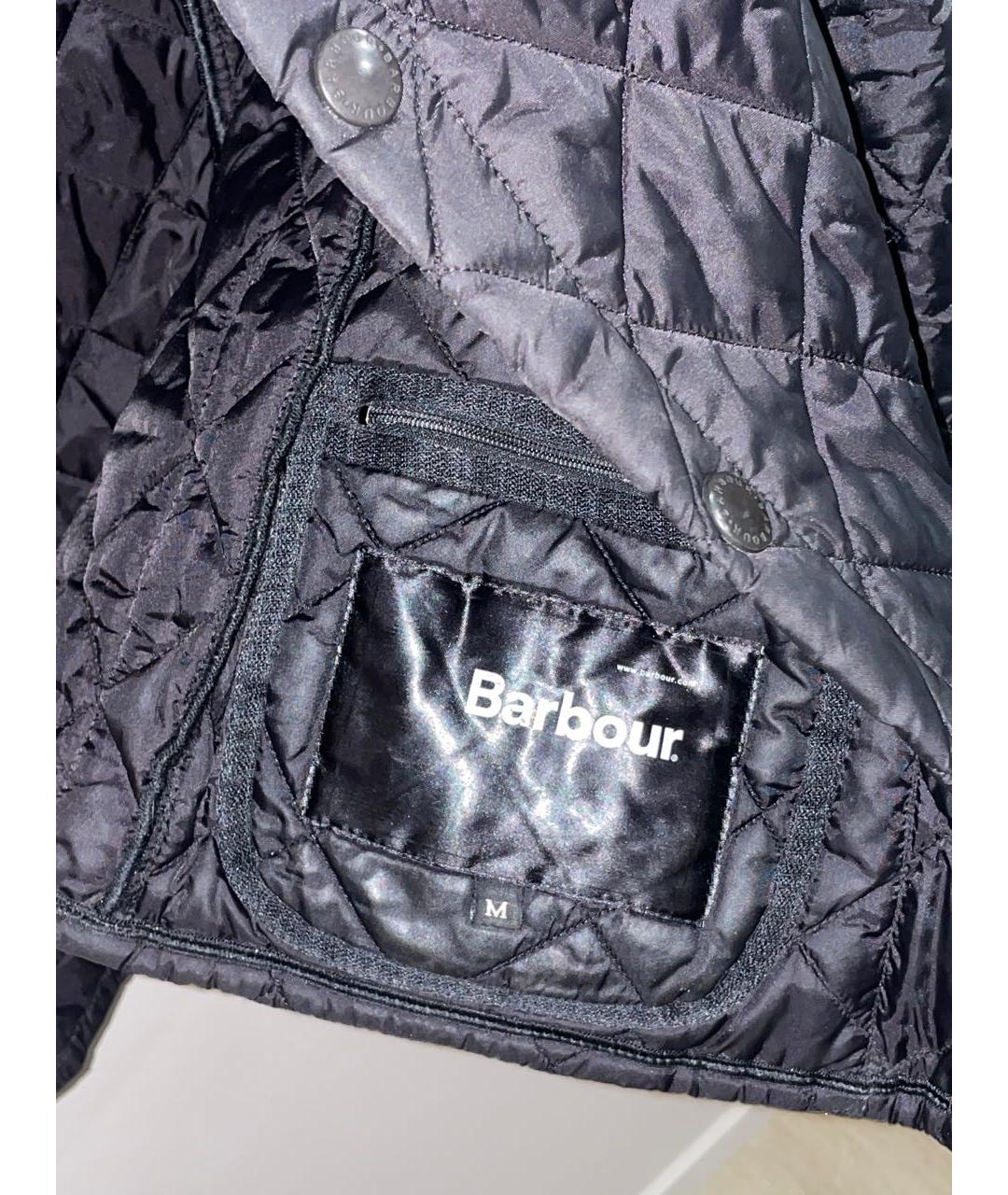 BARBOUR Черная полиэстеровая куртка, фото 3