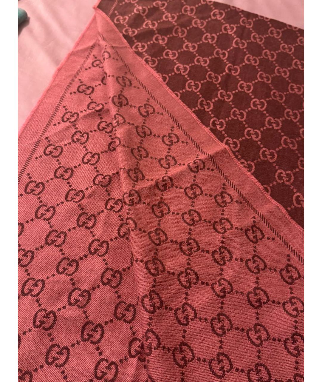 GUCCI Бирюзовый шарф, фото 2