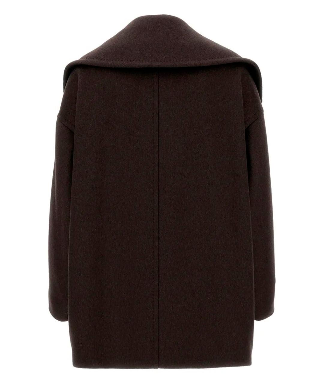 MAX MARA Антрацитовое кашемировое пальто, фото 2