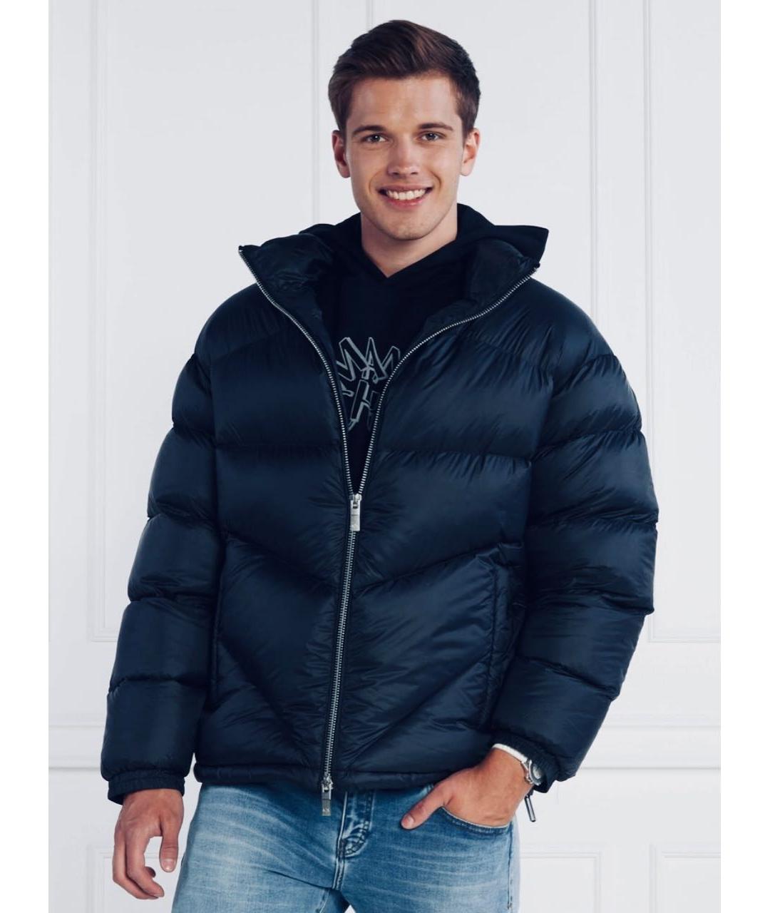 ARMANI EXCHANGE Темно-синяя куртка, фото 6