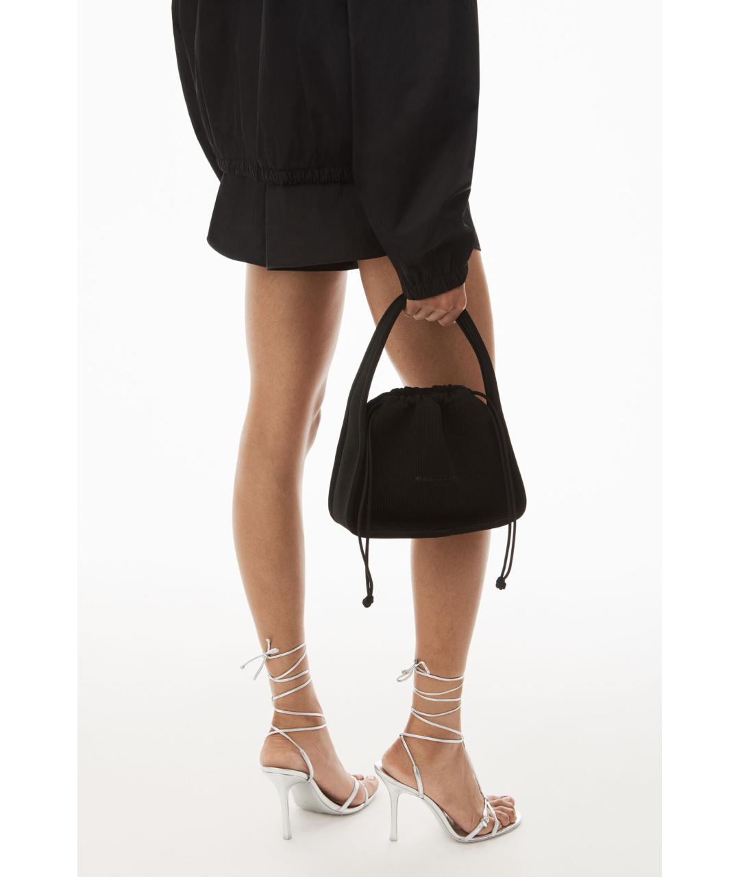 ALEXANDER WANG Черная сумка через плечо, фото 3