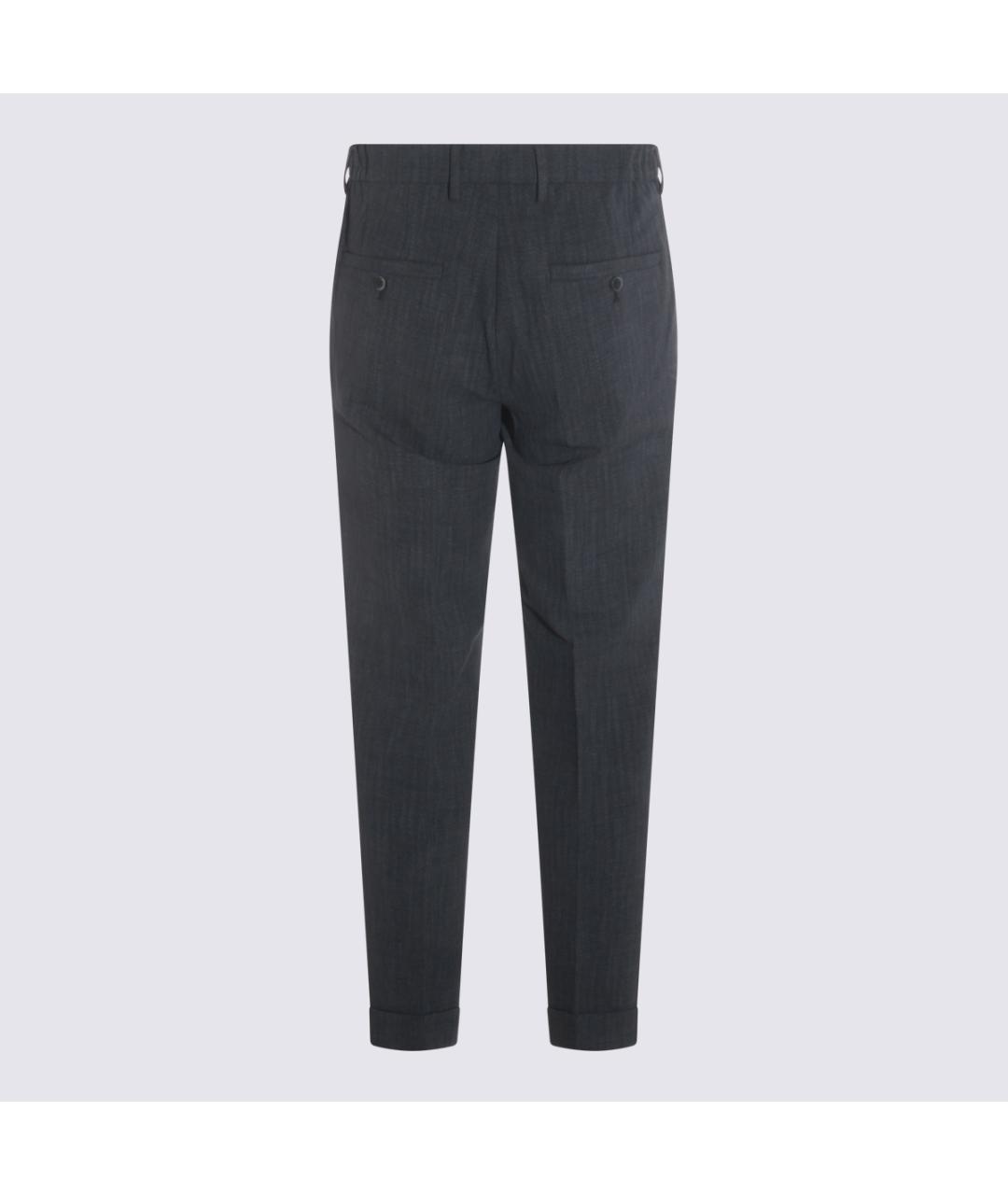 GTA IL PANTALONE Серые вискозные повседневные брюки, фото 2