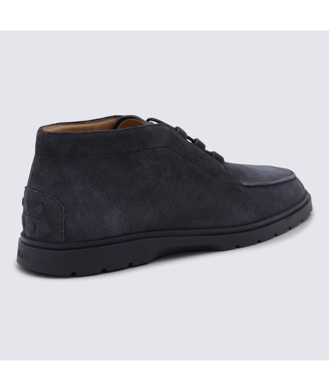TOD'S Синие низкие ботинки, фото 3