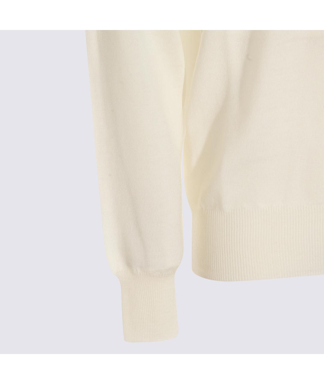 ALTEA Бежевый шерстяной джемпер / свитер, фото 3