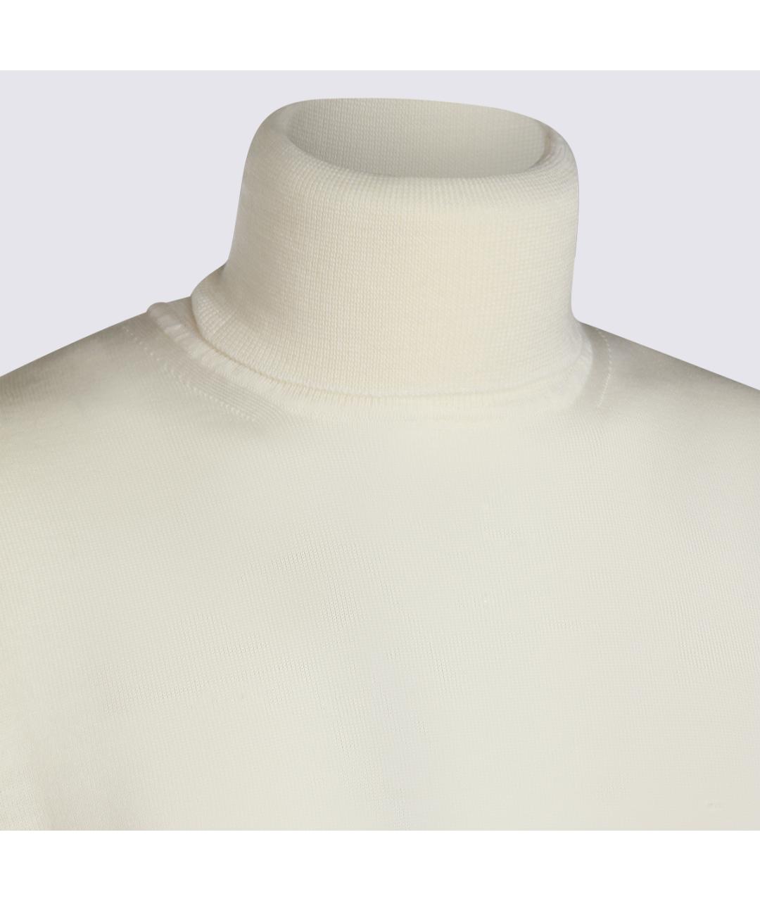 ALTEA Бежевый шерстяной джемпер / свитер, фото 4