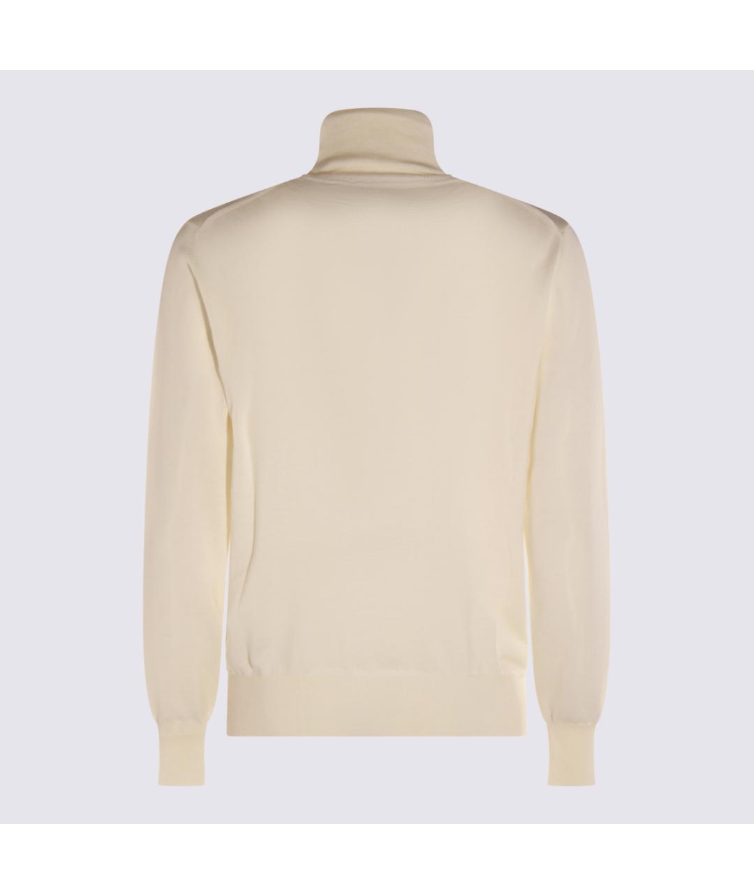 ALTEA Бежевый шерстяной джемпер / свитер, фото 2