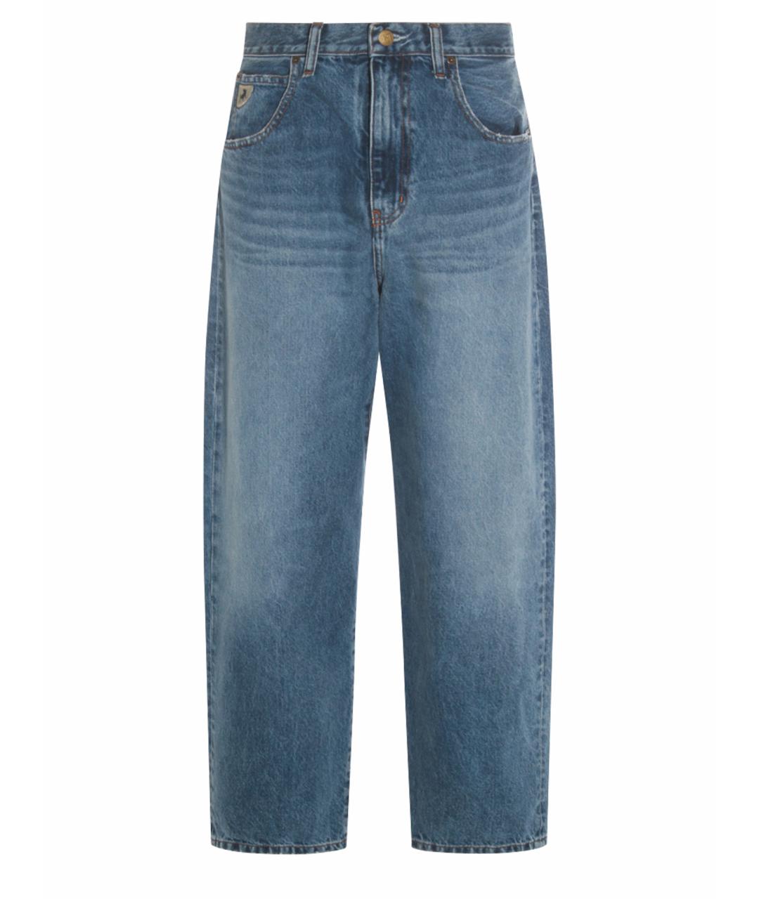 LOIS JEANS Синие хлопковые прямые джинсы, фото 1