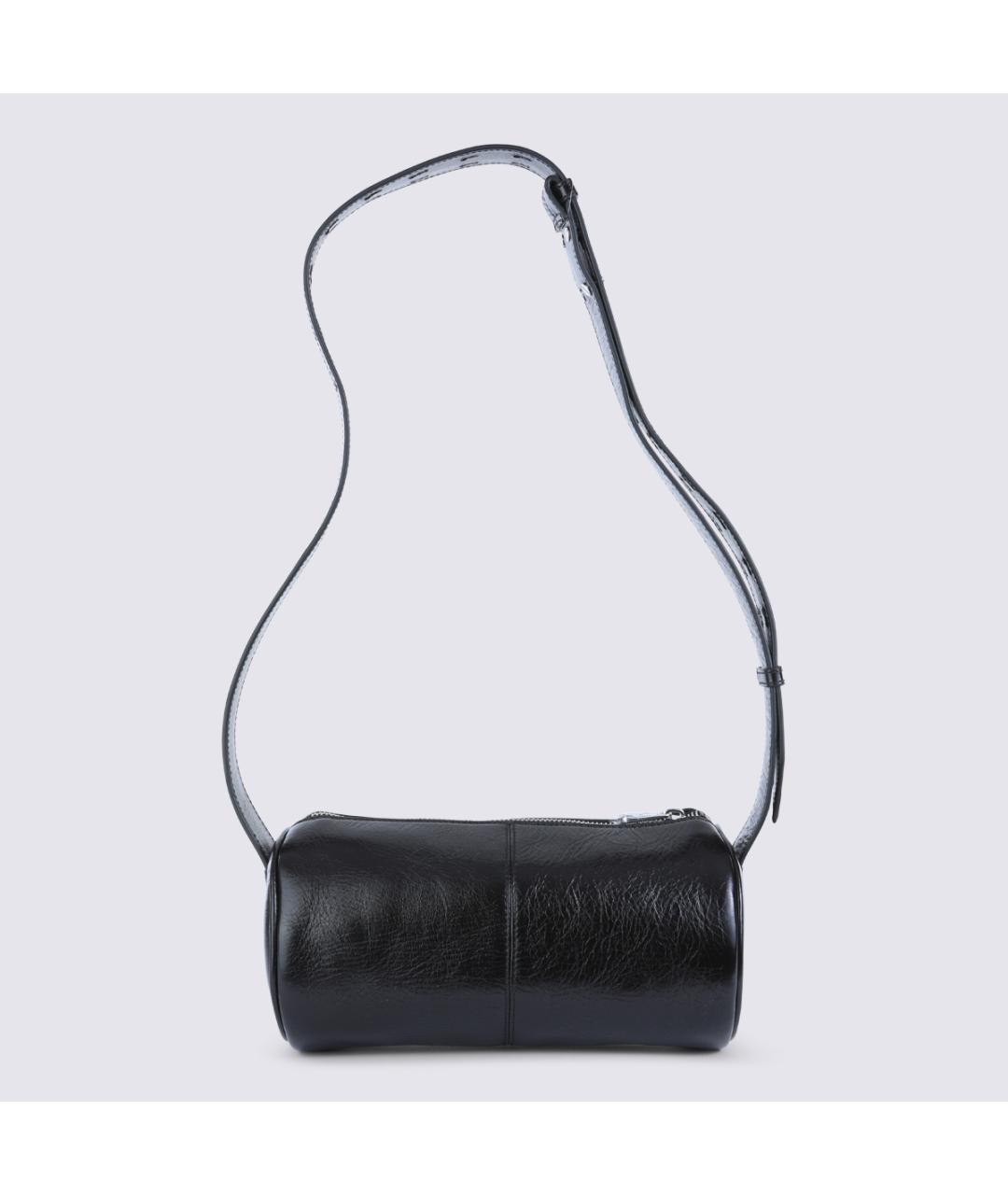 ZADIG & VOLTAIRE Черная кожаная сумка тоут, фото 3