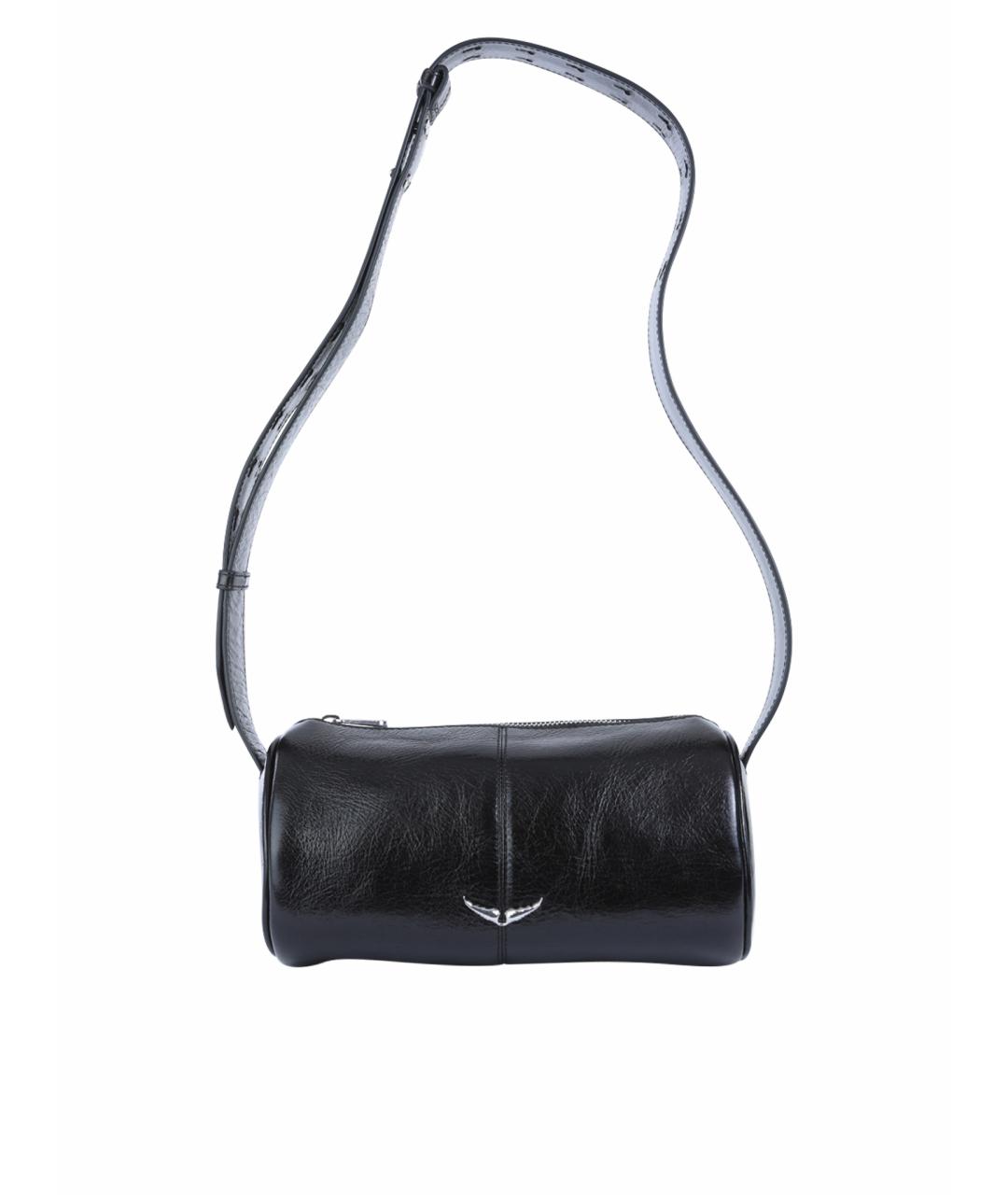 ZADIG & VOLTAIRE Черная кожаная сумка тоут, фото 1