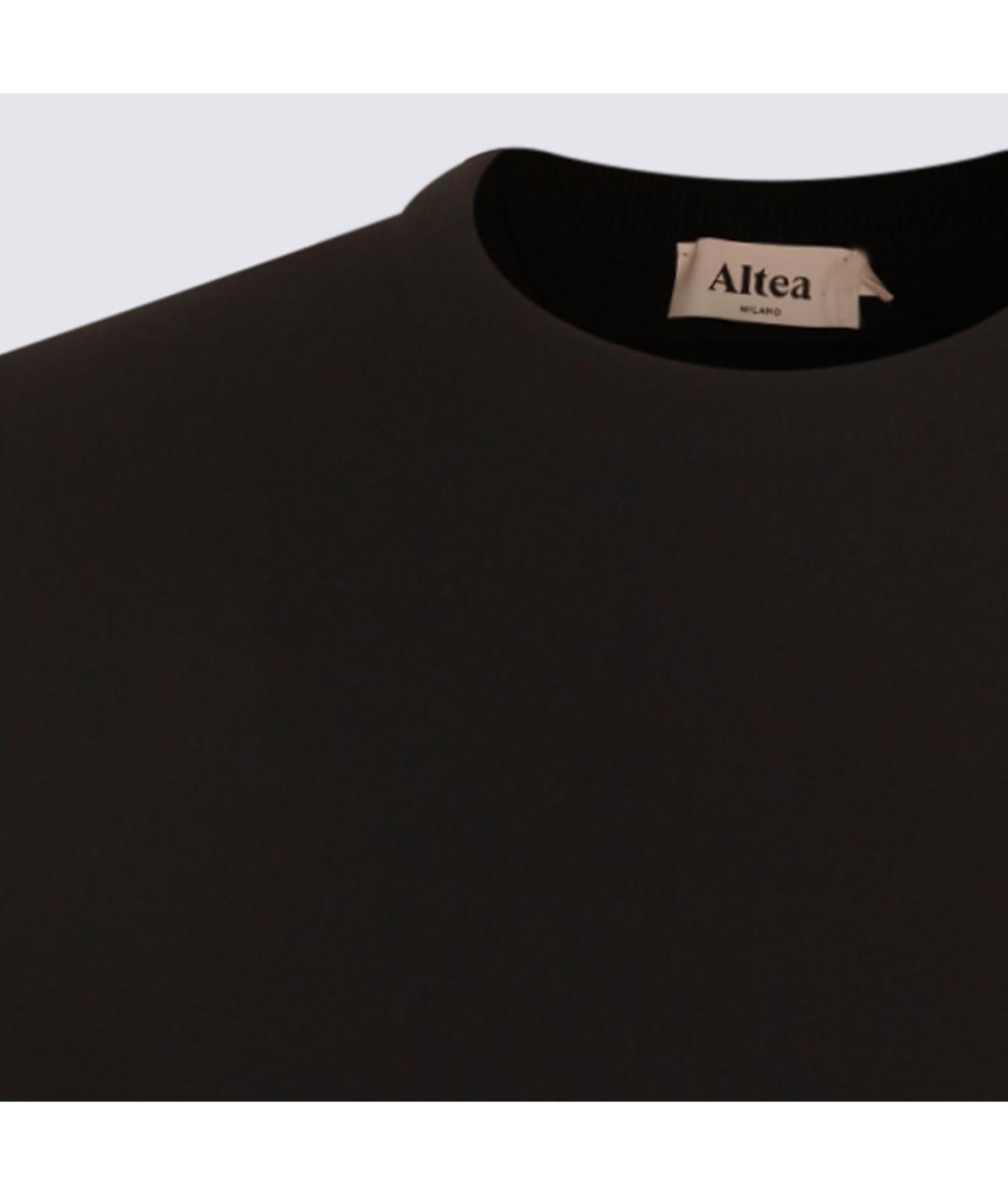 ALTEA Черный шерстяной джемпер / свитер, фото 4