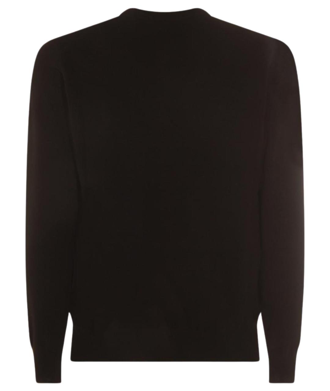 ALTEA Черный шерстяной джемпер / свитер, фото 2